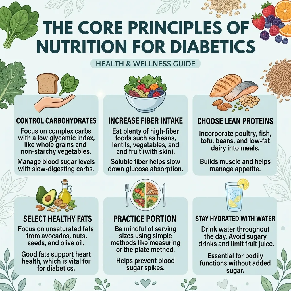 Core Principles of Nutrition for Diabetics