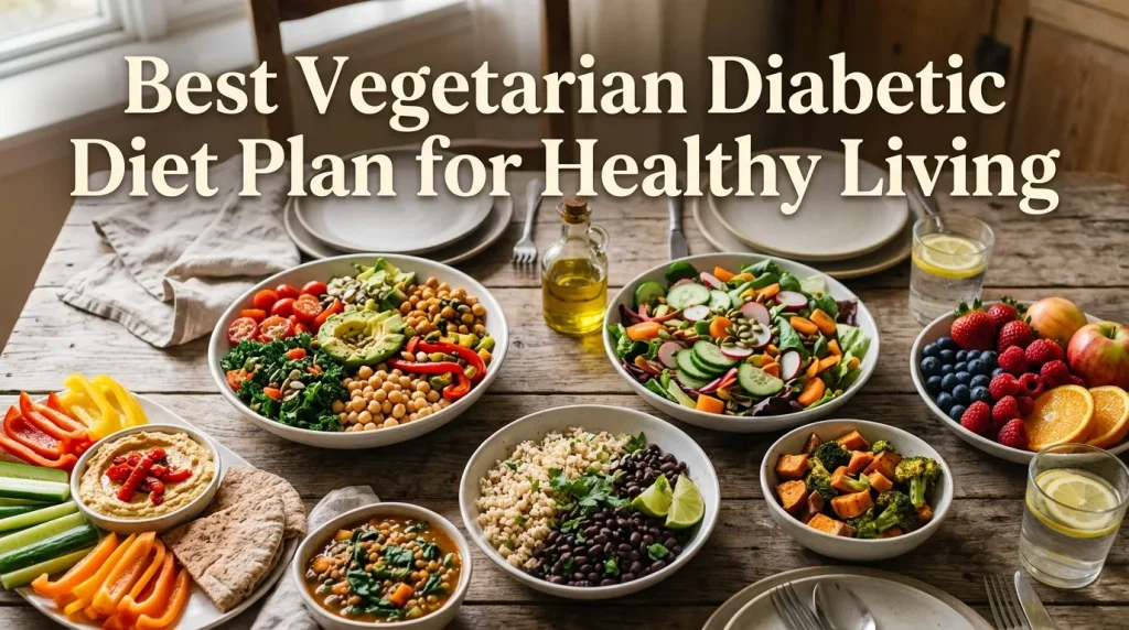 Best Vegetarian Diabetic Diet Plan for Healthy Living vegetarian diabetic diet