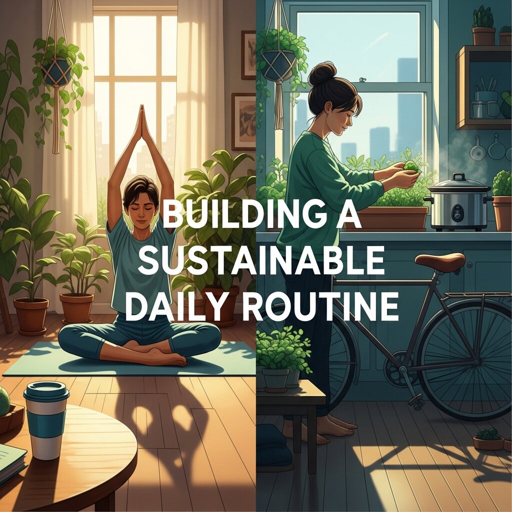 Building a Sustainable Daily Routine 