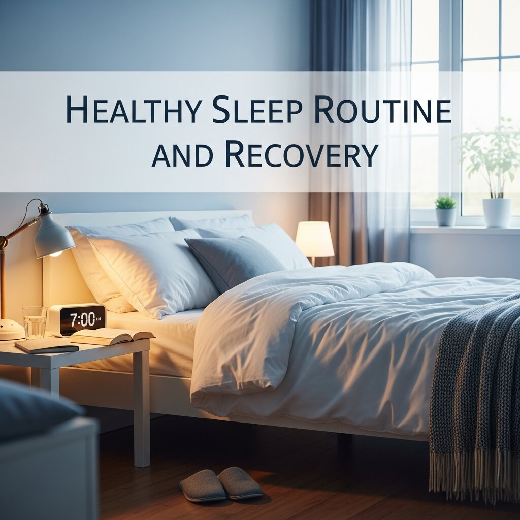 Healthy Sleep Routine and Recovery