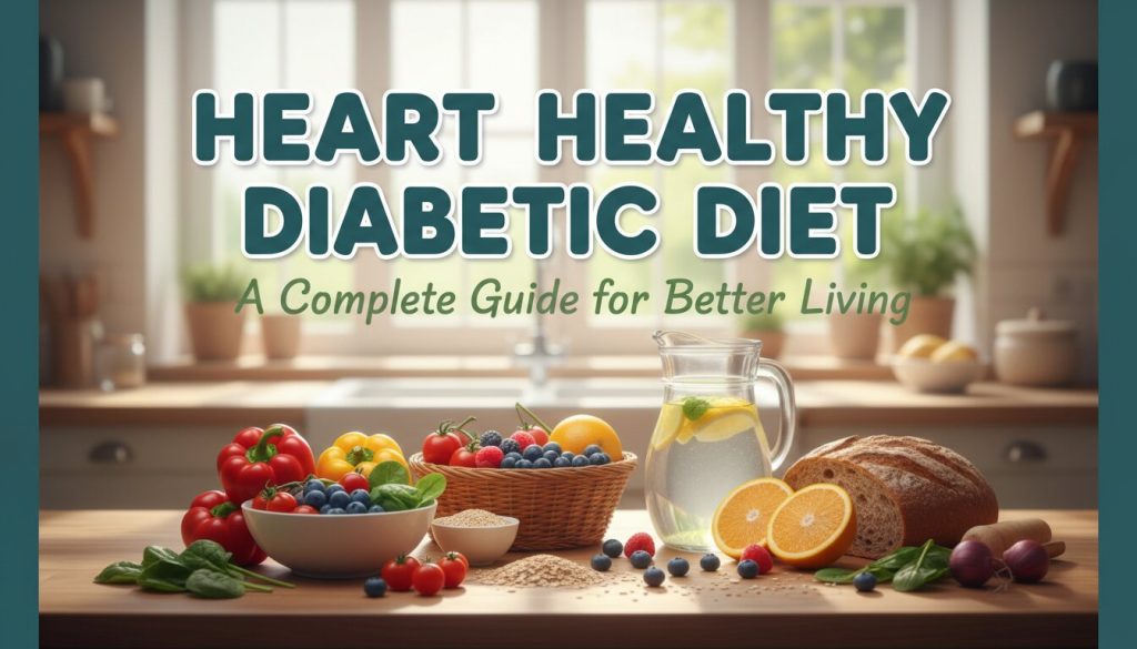heart healthy diabetic diet​