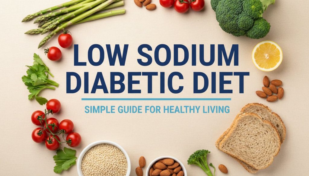 low sodium diabetic diet