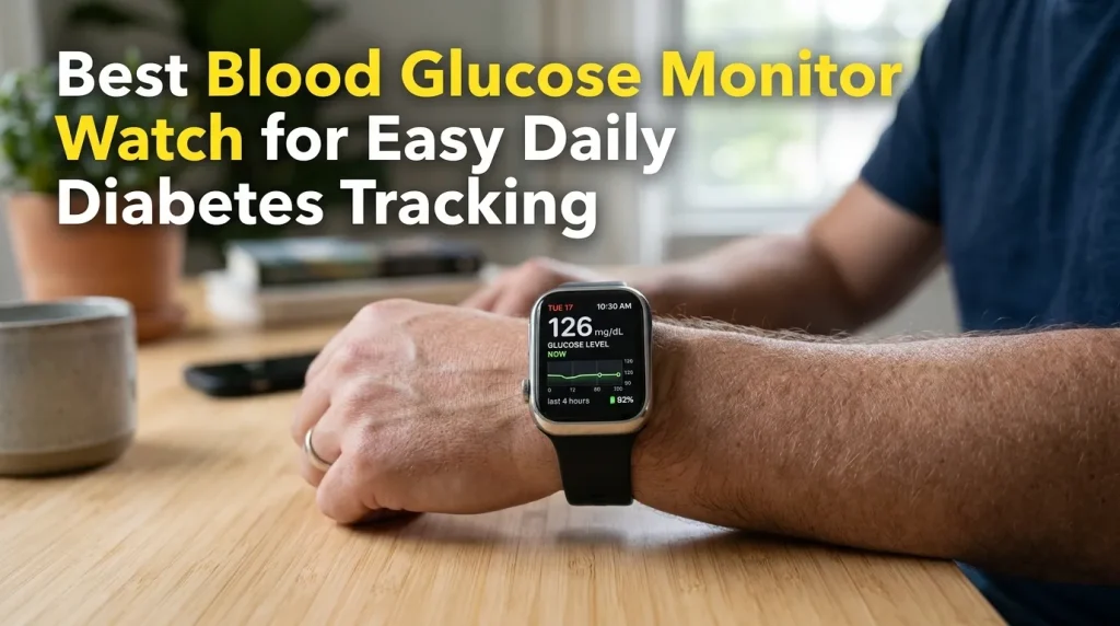 blood glucose monitor watch