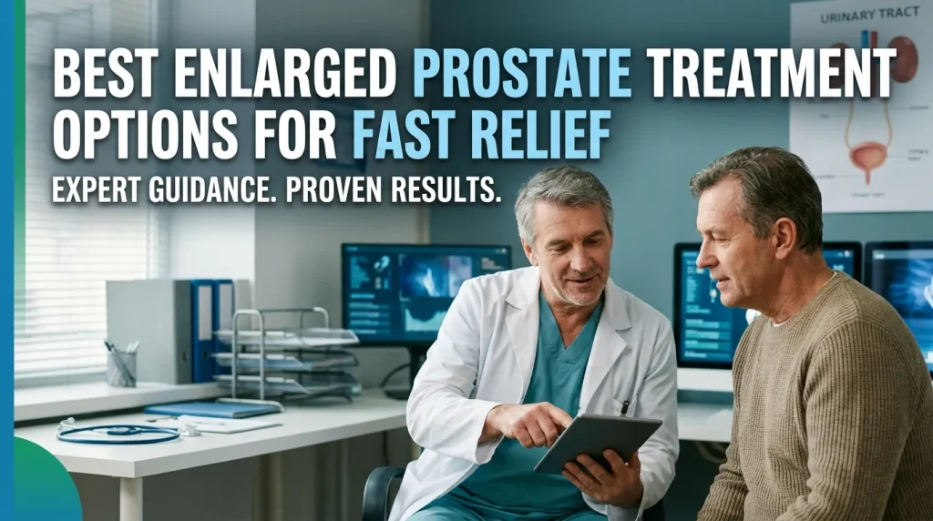 enlarged prostate treatment options