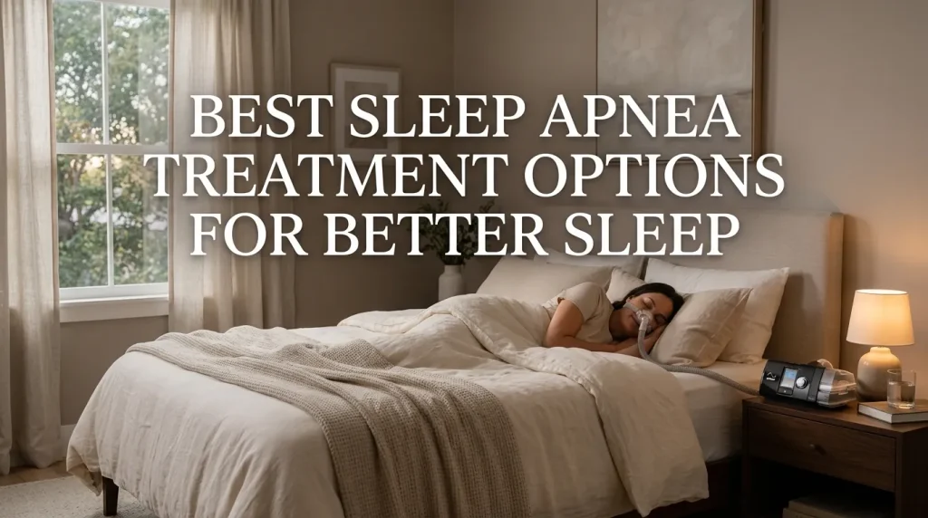 sleep apnea treatment options